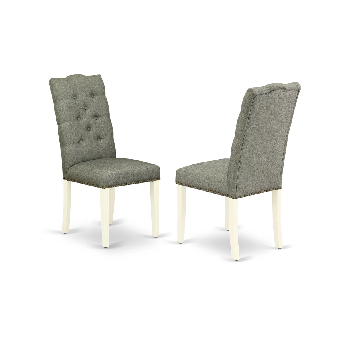 9 Piece Dining Room Set with 8 Parson Chairs and Rectangular Table O8782