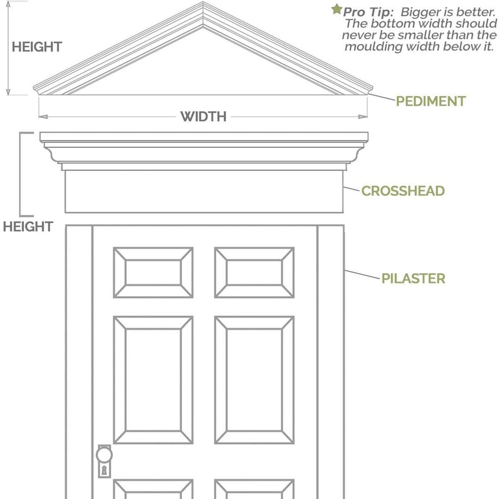 Smooth PVC Pilaster with Decorative Capital and Base (Pair) A58828