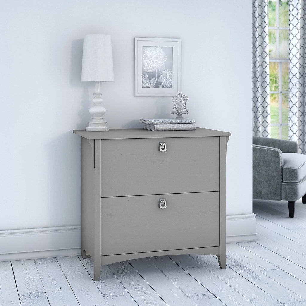 Lateral File Cabinet in Cape Cod Gray Y83386