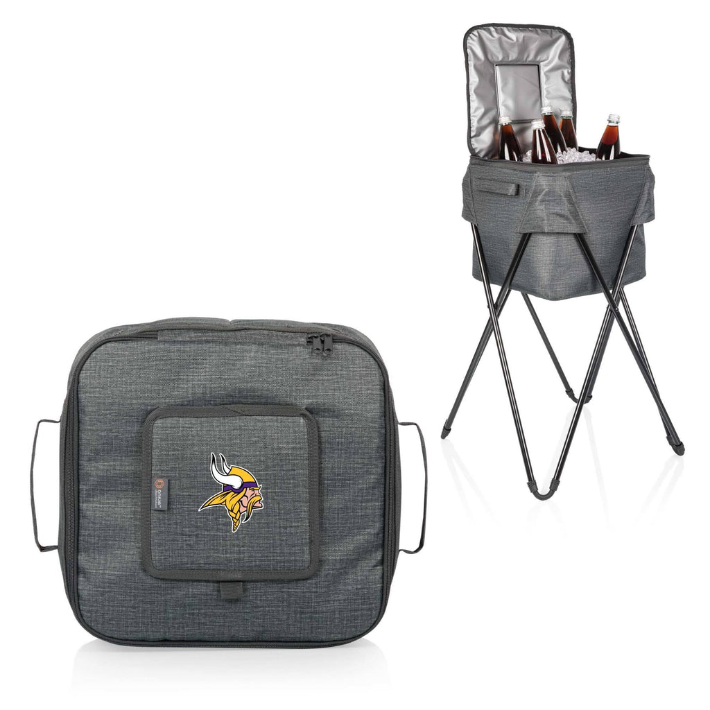 Gray Camping Cooler with Stand B219