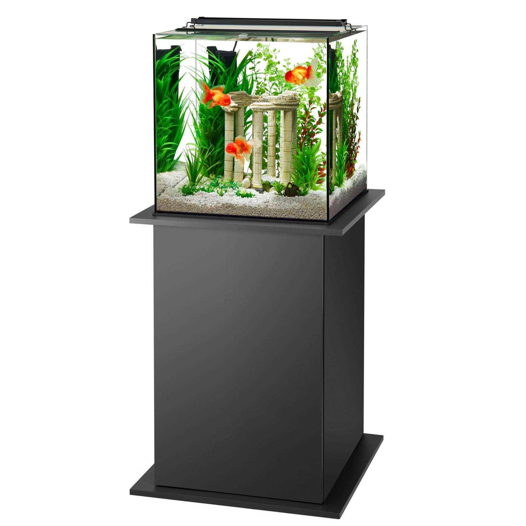 Black Pedestal Aquarium Stand V396