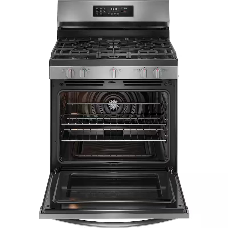 5 Burner Freestanding Gas Range with Air Fry X86829