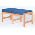 Light Oak Two Seat Bench L119