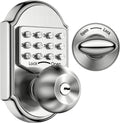 Keyless Deadbolt Lock Stainless Steel 304 Pack of 2 K784793