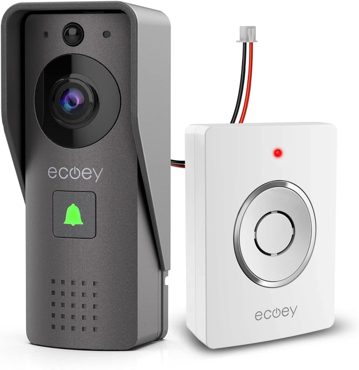 Video Doorbell Camera with Two-Way Audio, 1080P HD, PIR Motion Detection O192