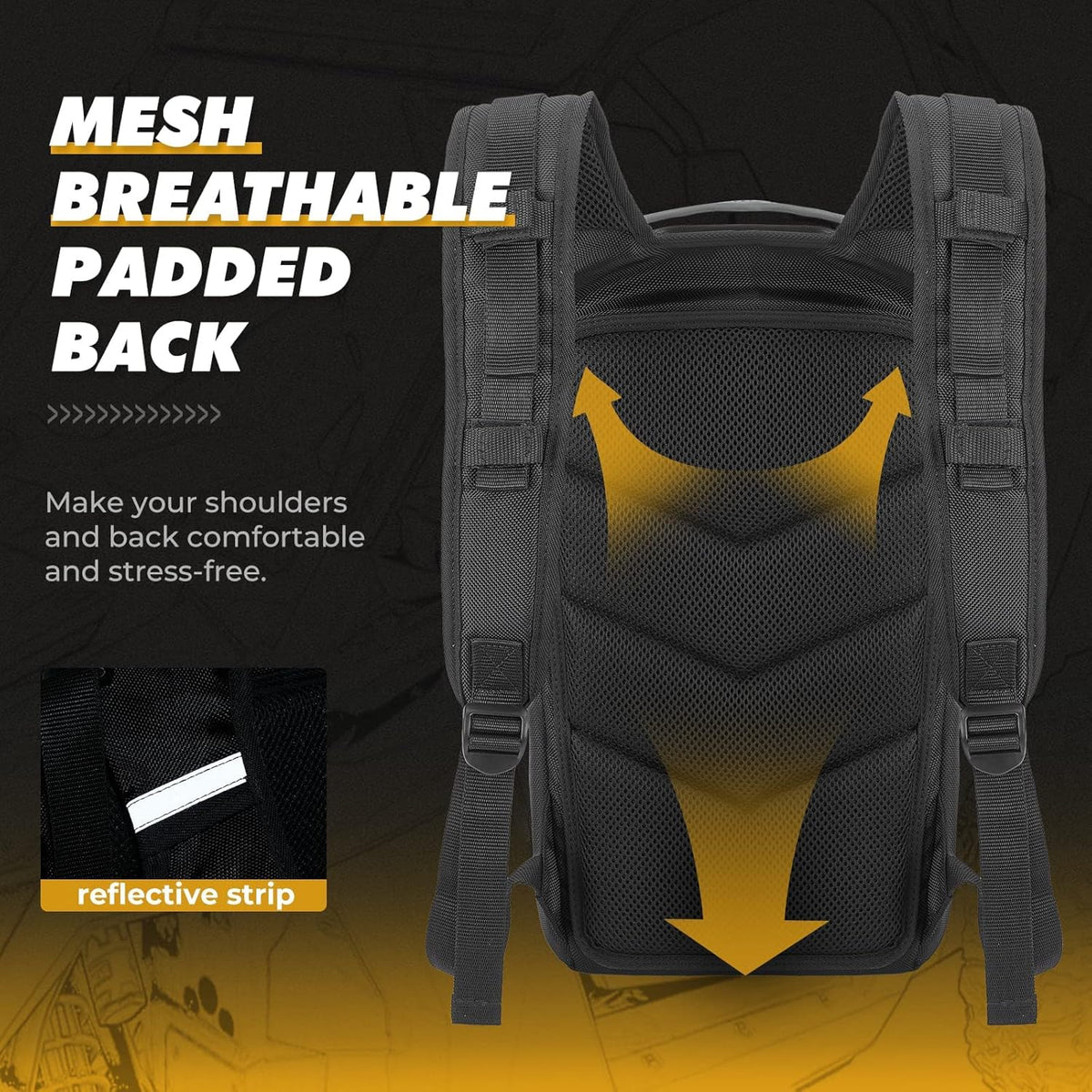 Storage Center Shoulder Console Cargo Bag Between Seat Storage with Two Hydration Backpacks E1155