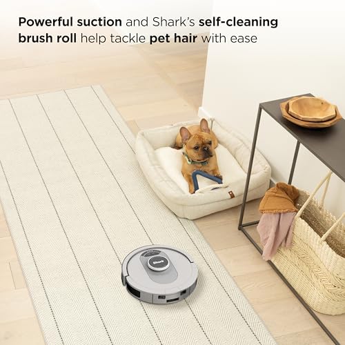 Voice Control Robot Vacuum with Home Mapping, Self-Empty Base, Cool Grey K37301