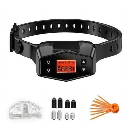 GPS Dog Fence System Wireless Collar with Beep Vibration Static Shock R4995
