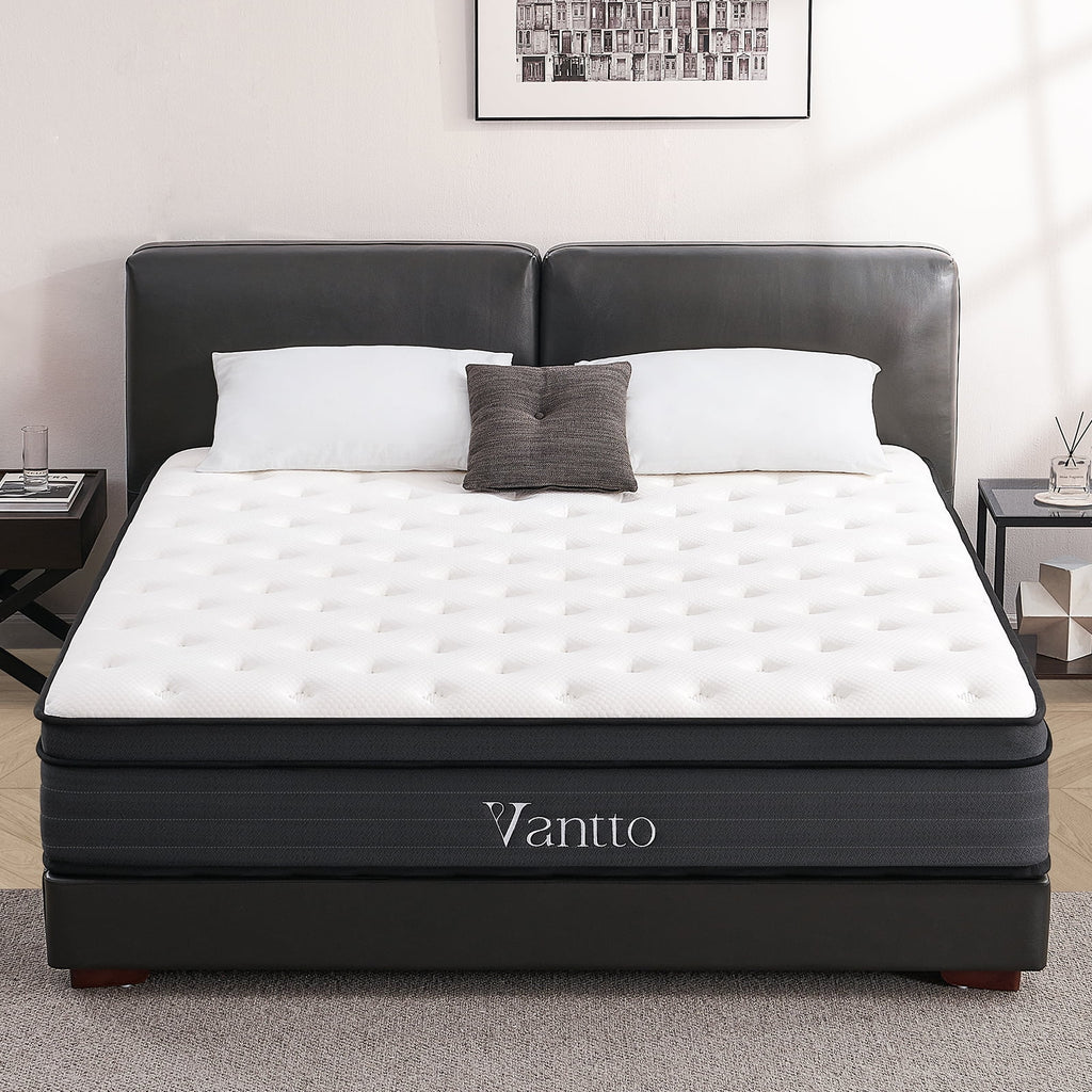 Full Size 12 Inch Hybrid Memory Foam Mattress M264
