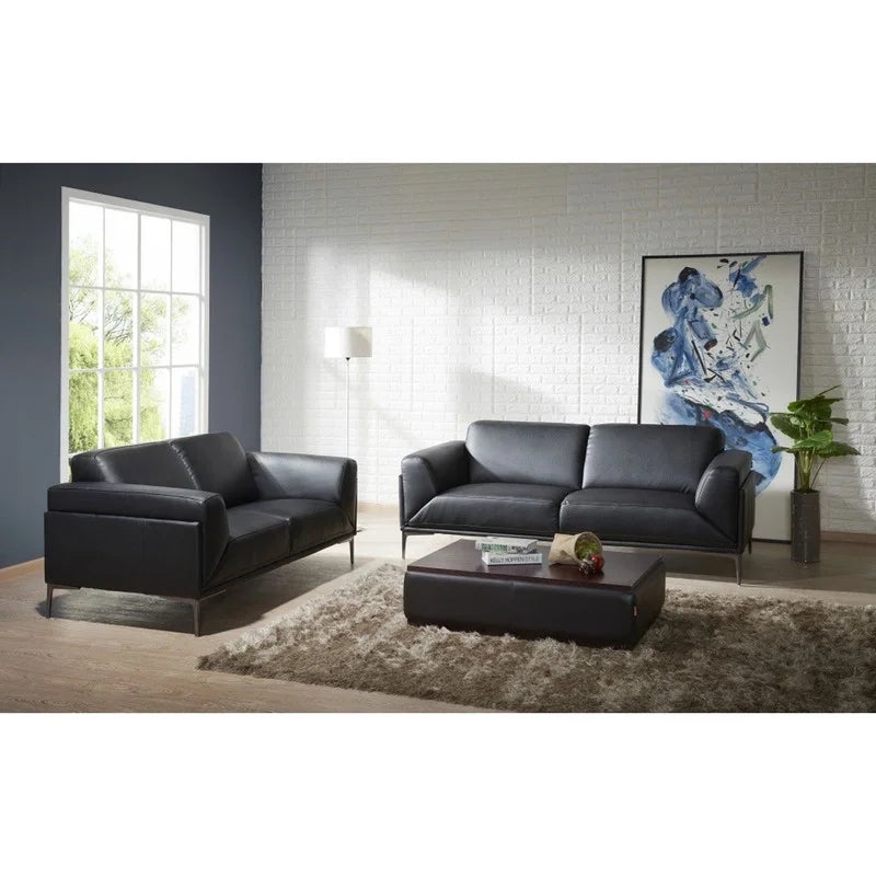 Black 3-Piece Motion Living Room Set R399