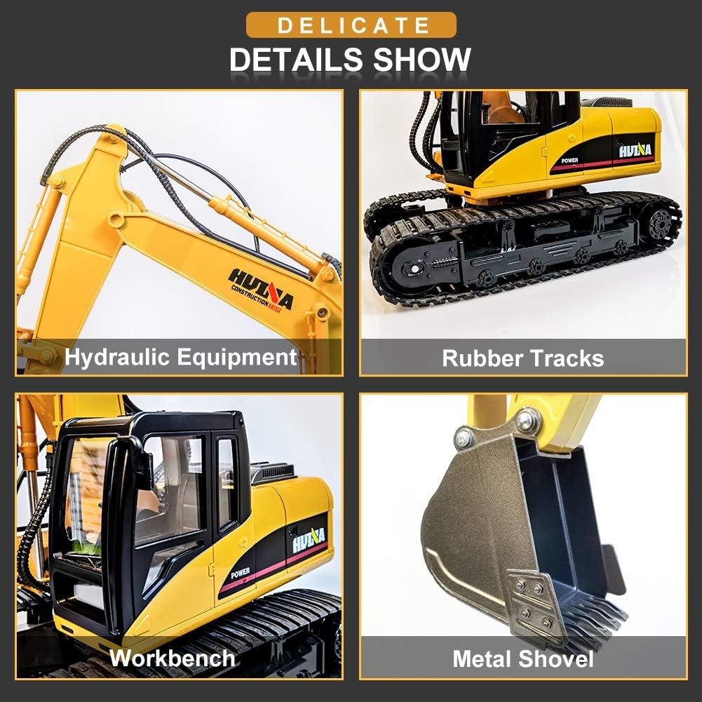 1/14 Scale 15 Channel 2.4Ghz RC Excavator J533