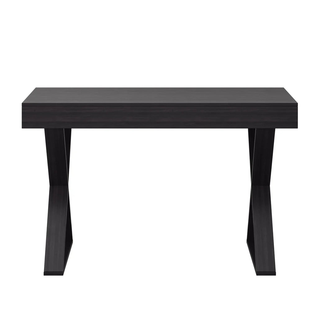 Dark Brown Engineered Wood Desk D8828
