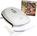 White Family Size Grill with Cookbook A785