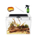 Mini Reptile Terrarium with Full View Y8597