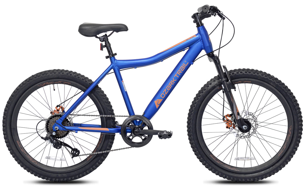 24 Glide Mountain Bike, 8 Speed, Black K175794