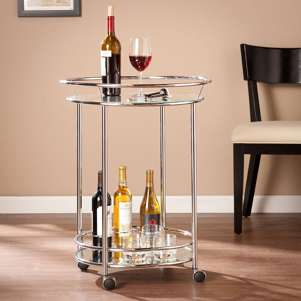 Chrome Bar Cart W714794