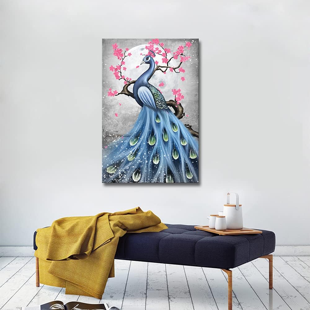 Pink Cherry Blossom Canvas Wall Art 24x36 F38205