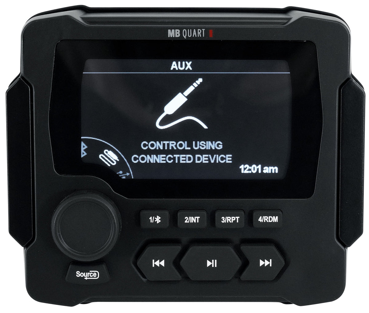 Marine Receiver with Bluetooth and 4 8" White LED Speakers B28816