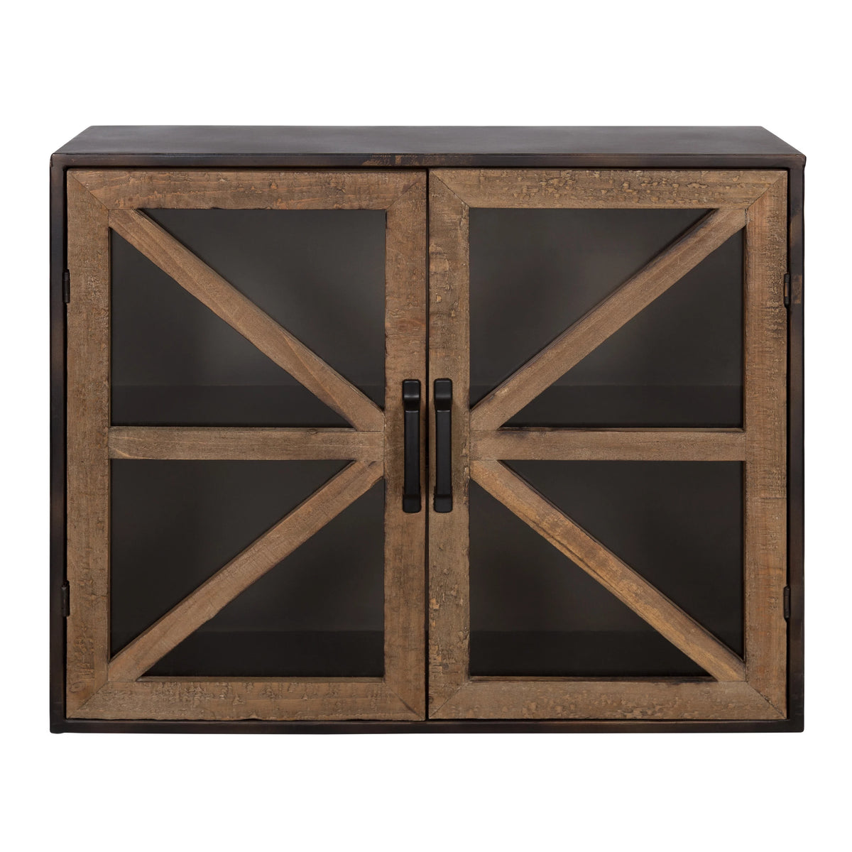 Wall Mounted Double Door Storage Cabinet Y5754