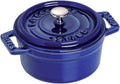 Cast Iron 0.25-Qt Mini Round Cocotte Dark Blue X3869