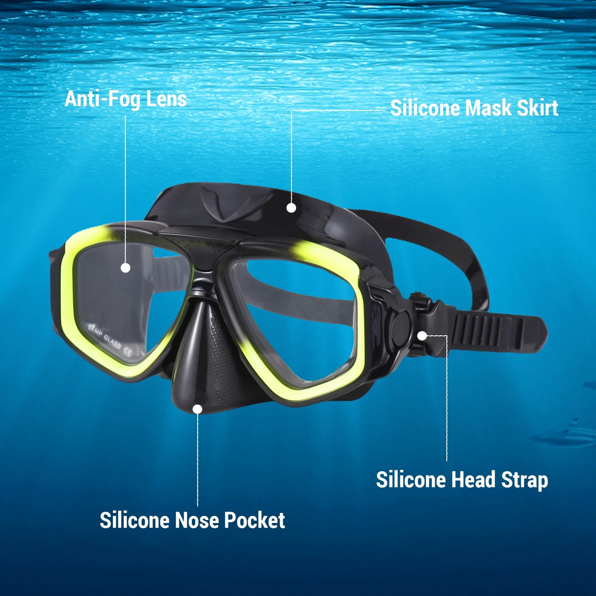 Swimming Equipment Snorkel Set P51785