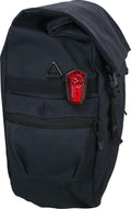 Waterproof Canvas Pannier - Black E2210