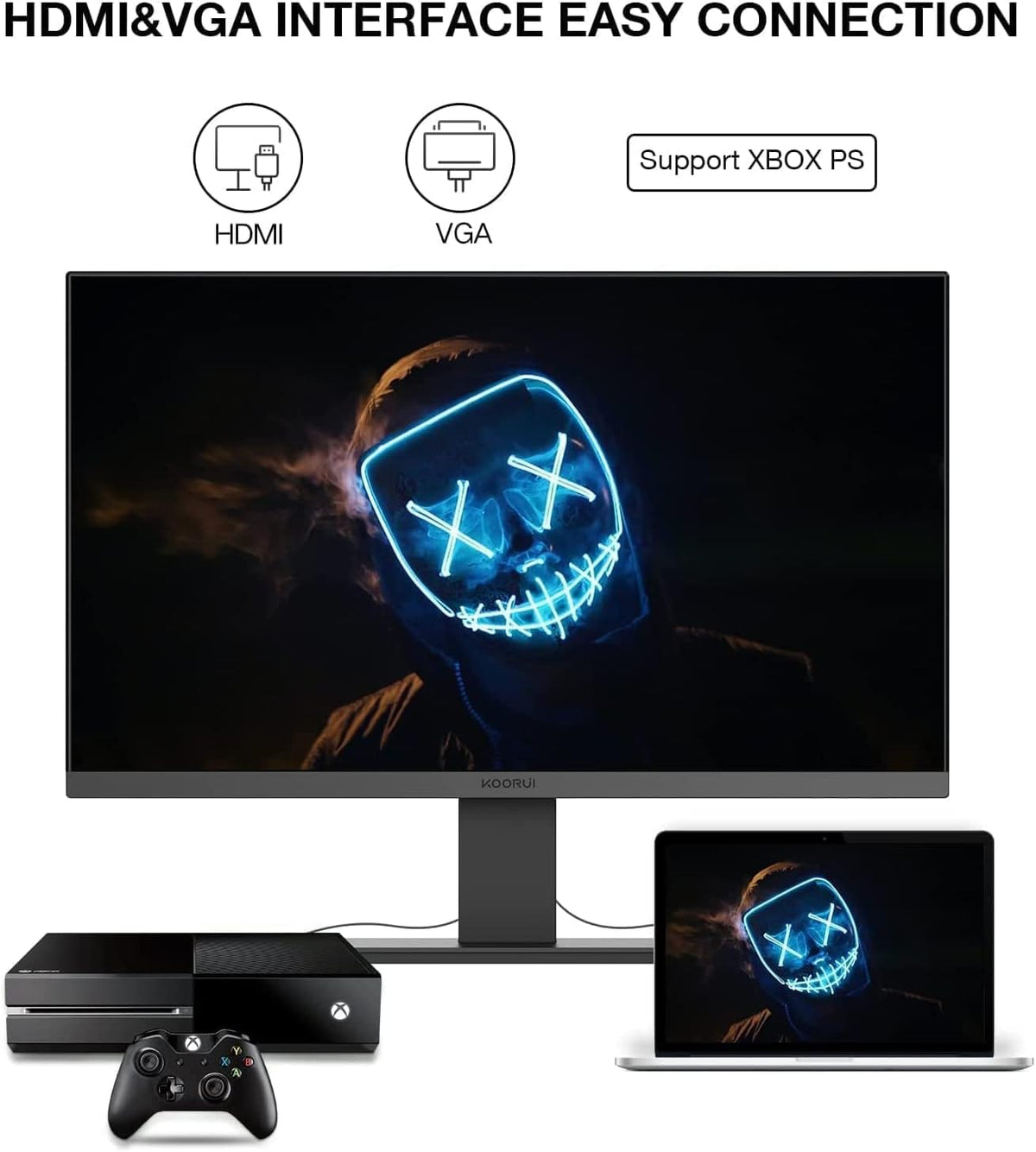 22 inch FHD 1080P 75hz VA LED Monitor E6522