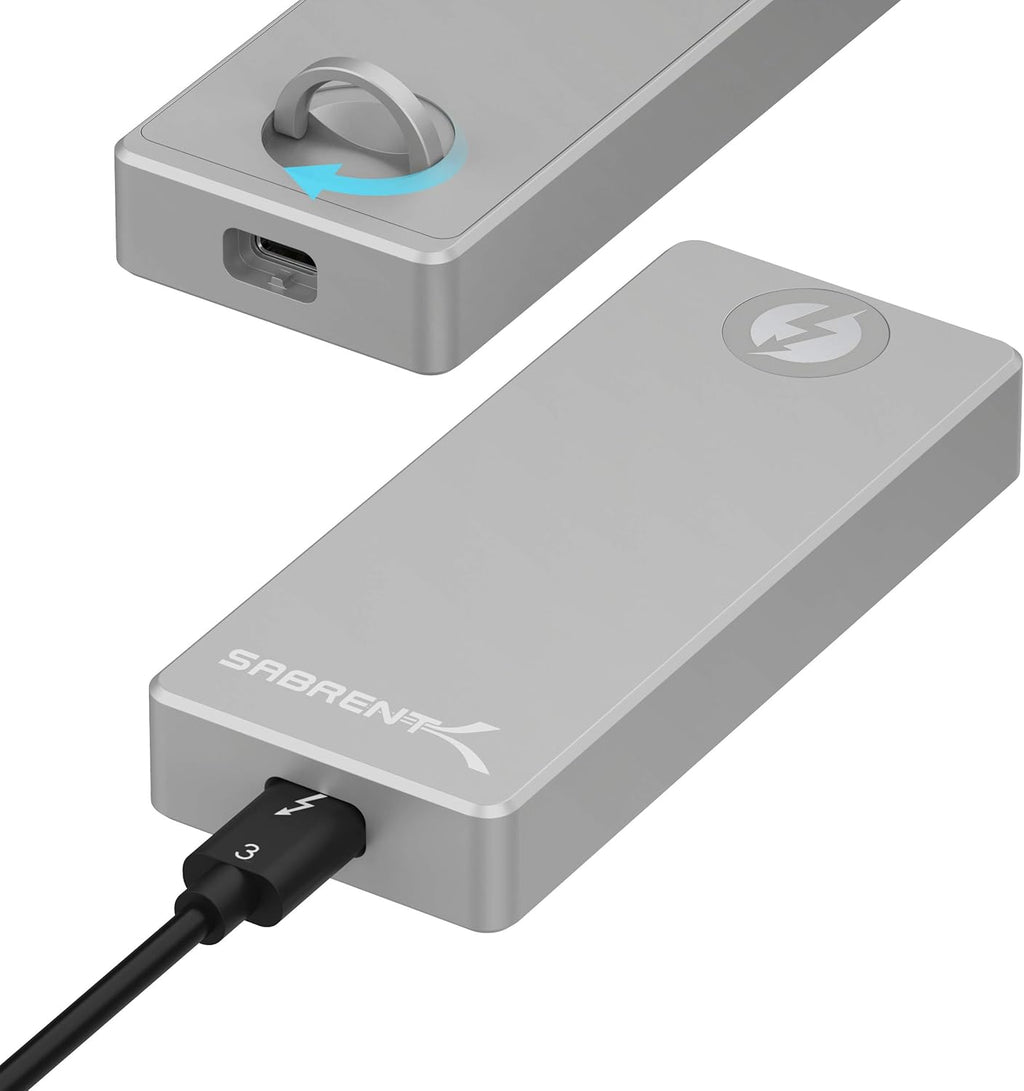 Tool-Free Aluminum M.2 NVMe SSD Enclosure S784451