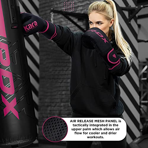 Women Boxing Gloves Maya Hide Leather 8 10 12 14 16 Oz B340106
