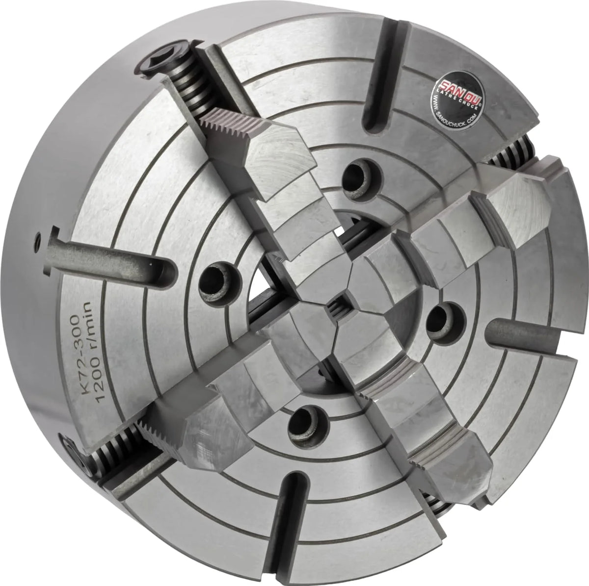 12" 4-Jaw Lathe Chuck Reversible Jaws V761