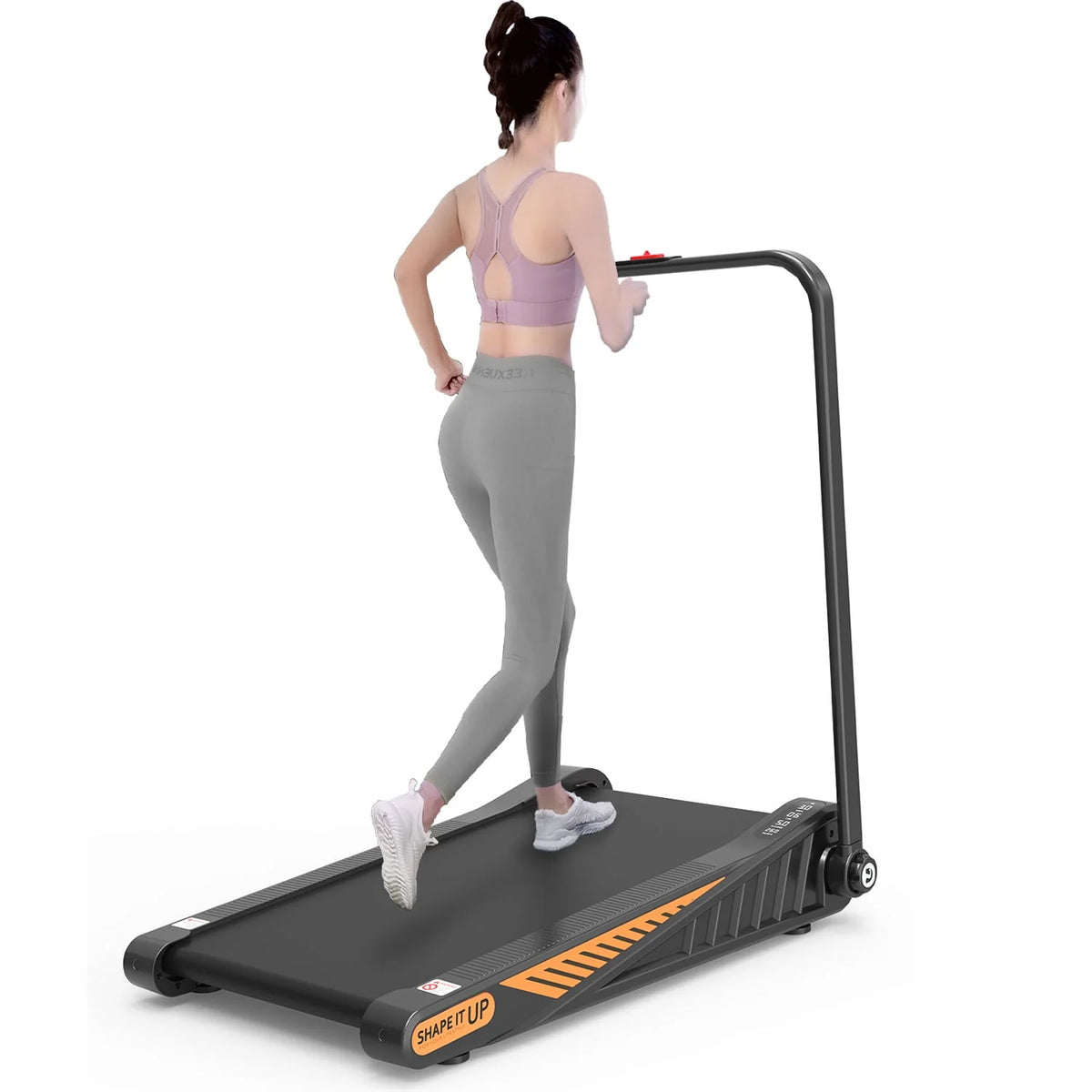 2.0HP Electric Folding Treadmill with 15% Incline R129