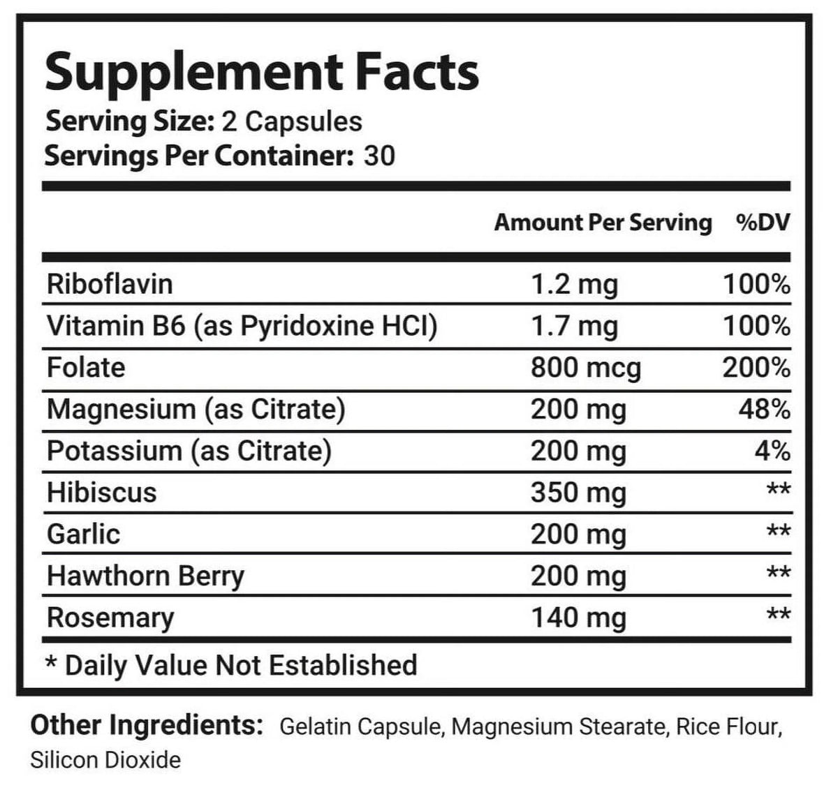 Brain Support Supplement 60 Capsules A892