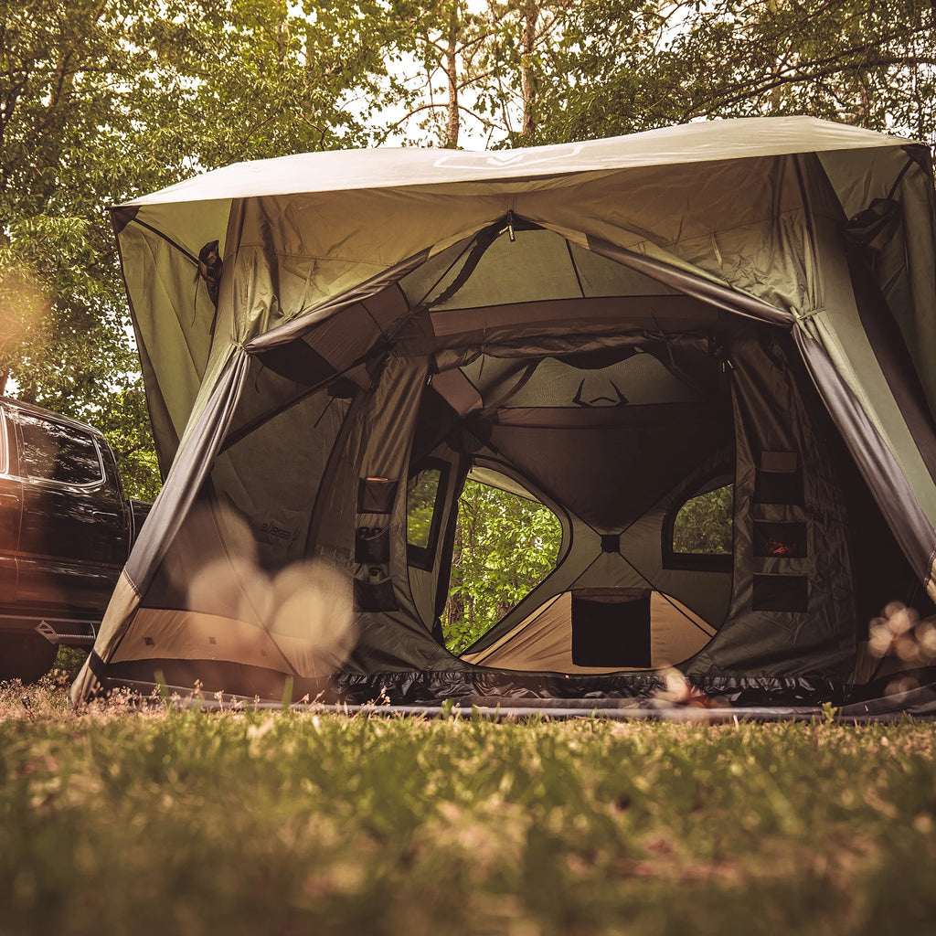 4-8 Person Alpine Green Camping Tent N17726
