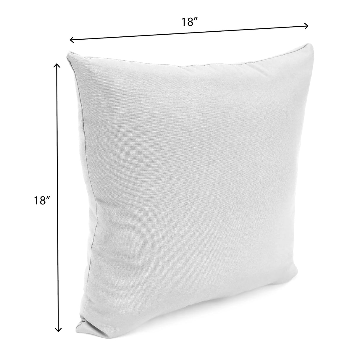 18" x 18" Green Leaves Square Outdoor Throw Pillow, 2 Pack E138