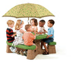 Kids Picnic Table with Umbrella U806