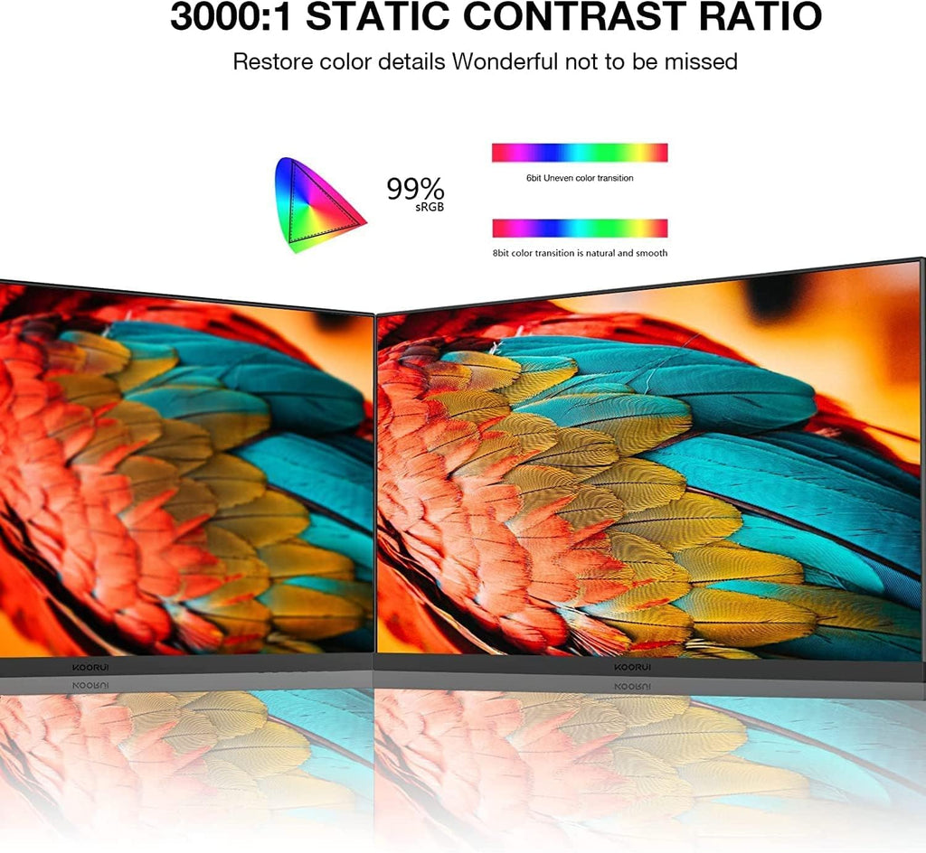 22 inch FHD 1080P 75hz VA LED Monitor E6522
