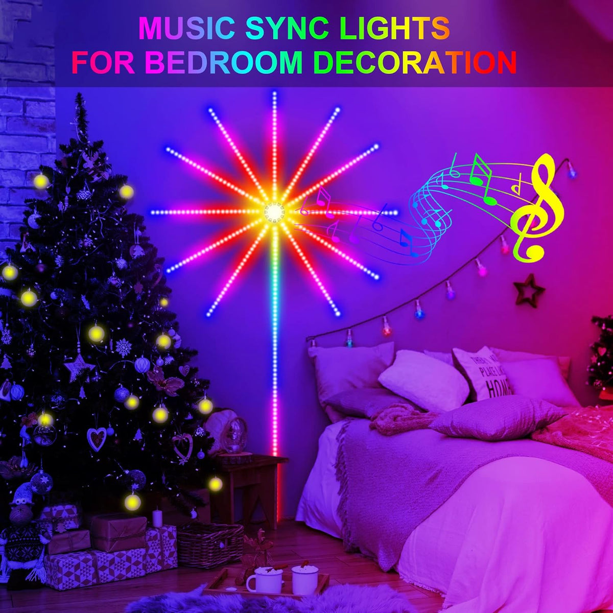 RGB Color Changing LED Strip Lights, Pack of 2 N77453