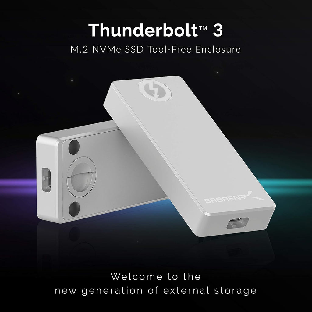 Tool-Free Aluminum M.2 NVMe SSD Enclosure S784451
