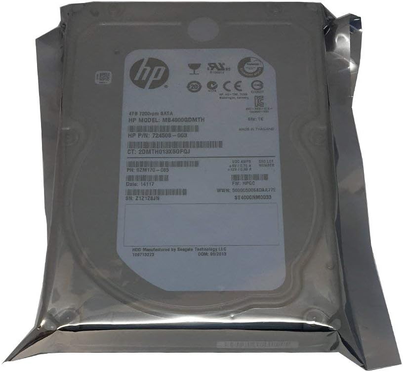 4TB 7200RPM 128 MB Cache SATA 6.0 Gb/s 3.5 inch Internal Enterprise Hard Drive V869