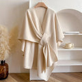 Solid Color Cape Shawl C777