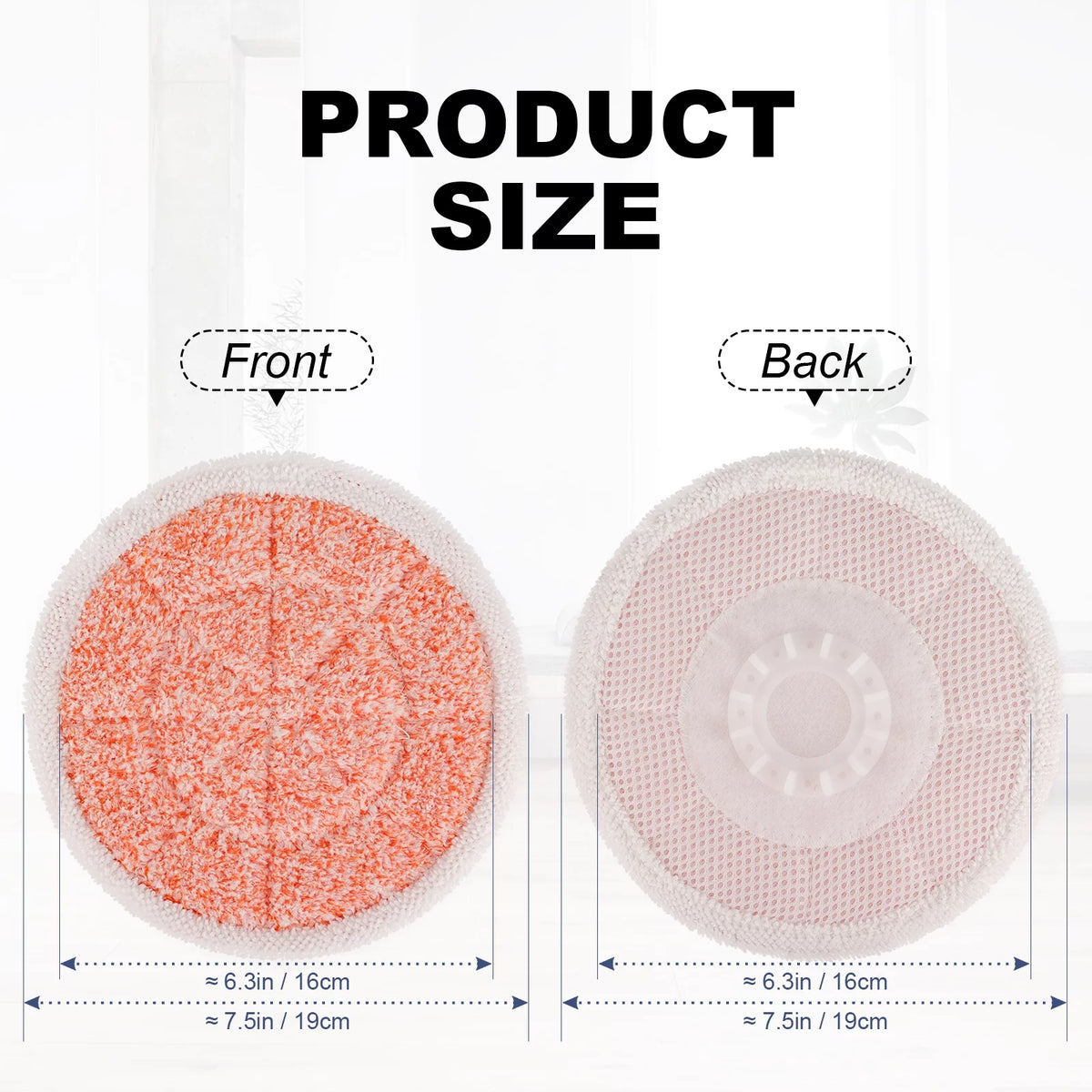Steam Mop Pads 6 Pack Q401172