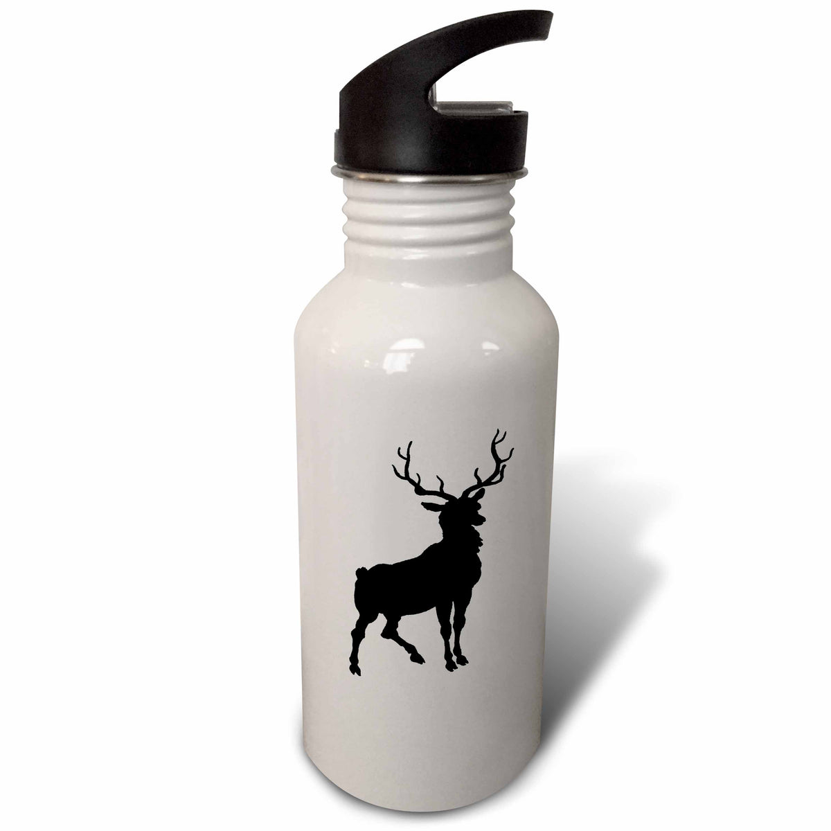 Black Deer Silhouette Sports Water Bottle, 21oz A6895