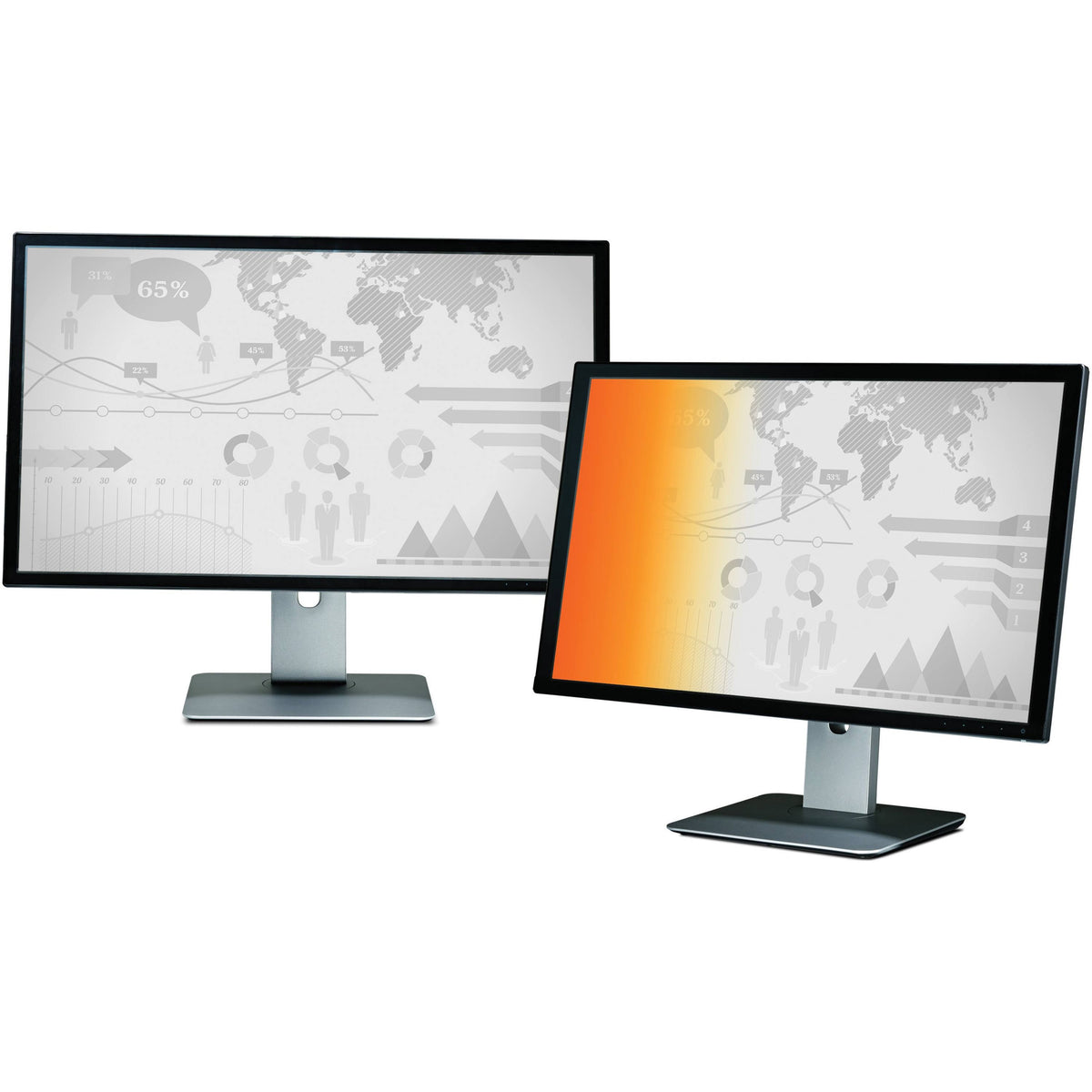 Gold Privacy Filter for 19x22 Widescreen Monitor M87144