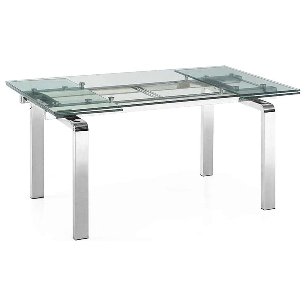Modern Stainless Steel Extendable Dining Table K360096