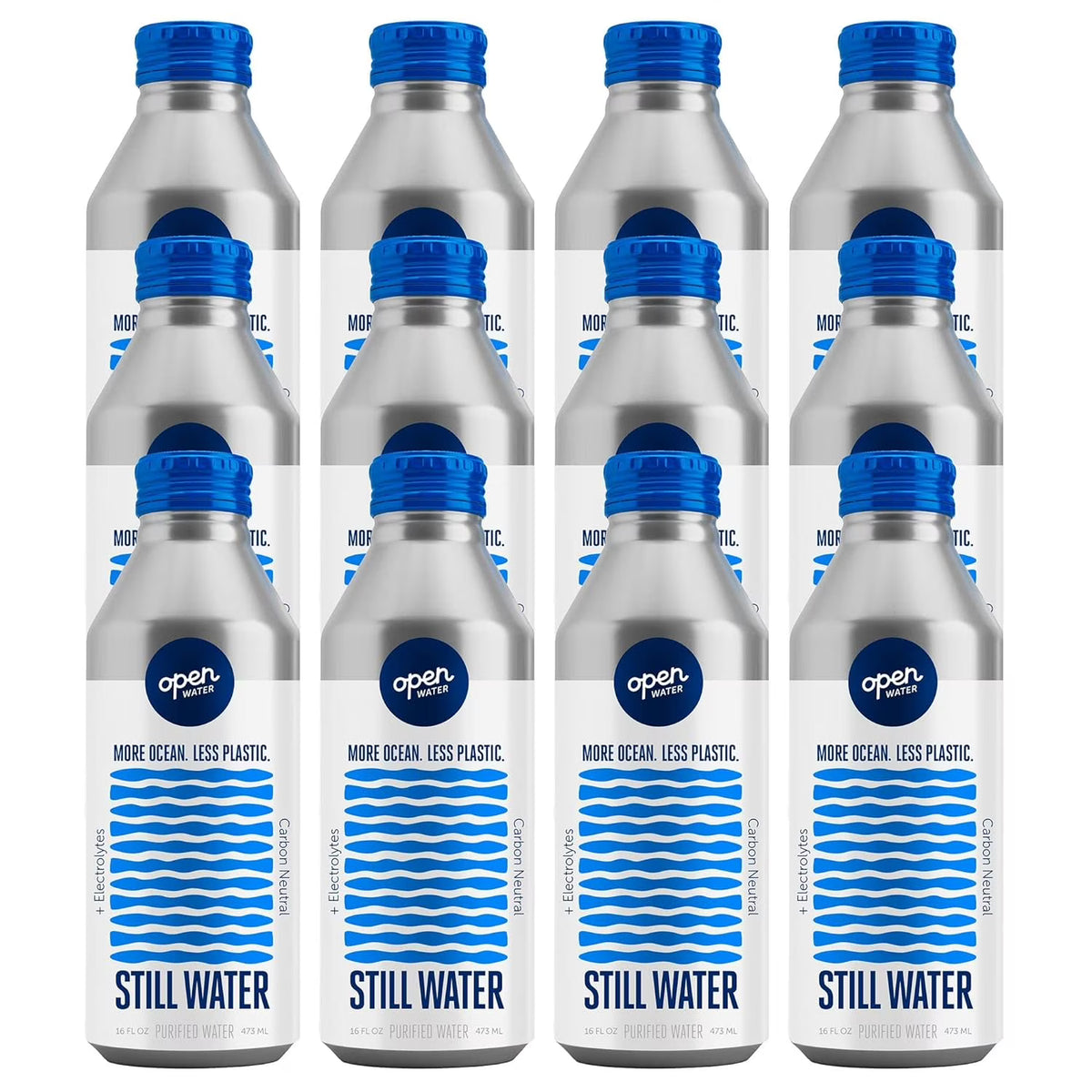 16 Oz Case Of 12 Bottled Water With Electrolytes C2872