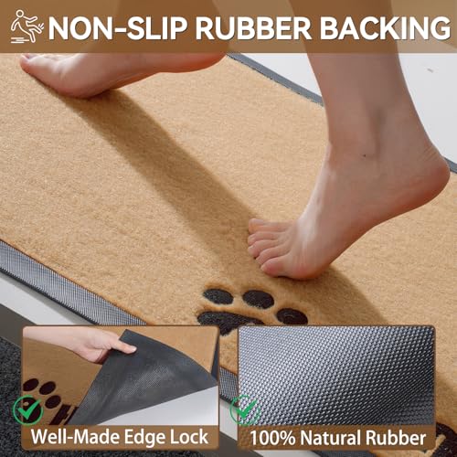 Brown 17x30 Non-Slip Outdoor Door Mat X5574