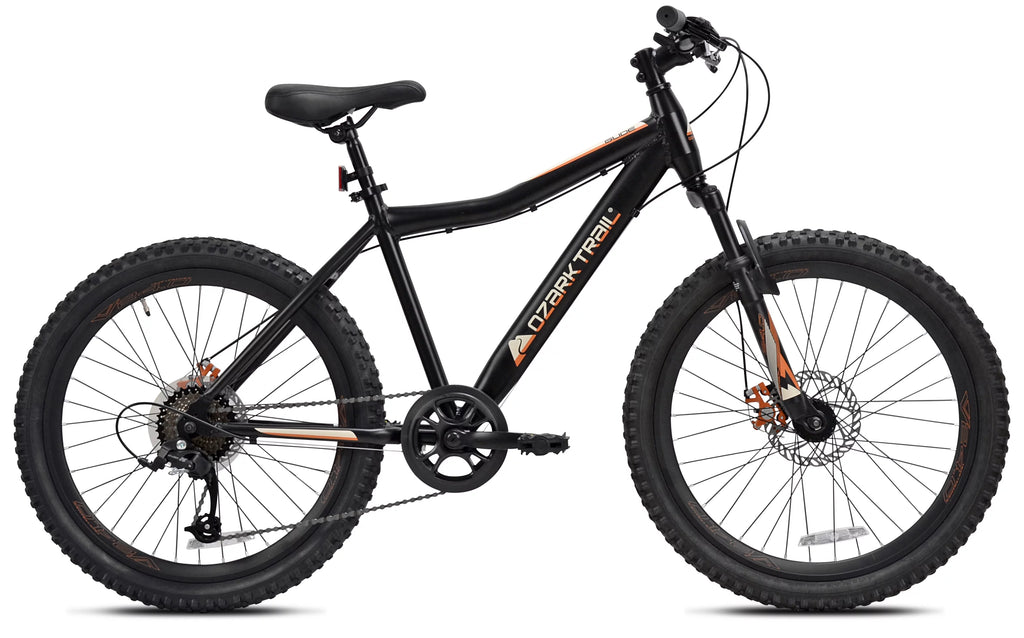 24 Glide Mountain Bike, 8 Speed, Black K175794