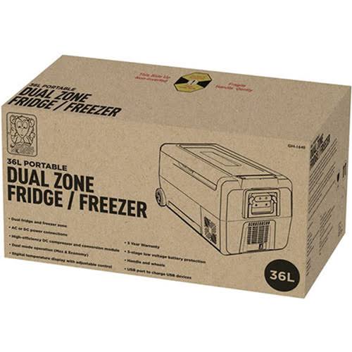 Portable Dual Zone Fridge Freezer (36L) E5233