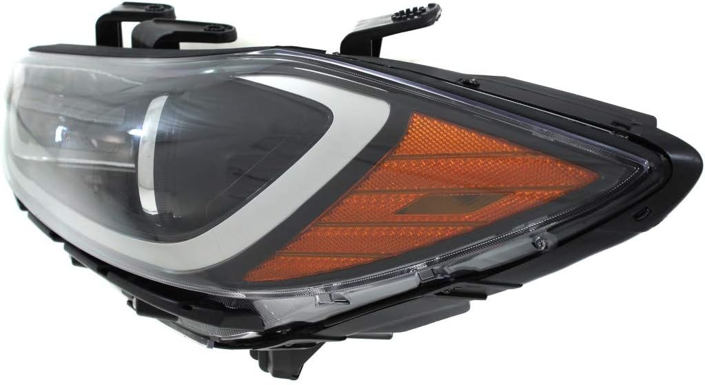 Hyundai Elantra Headlight 2017 2018 Driver Side Halogen D627496