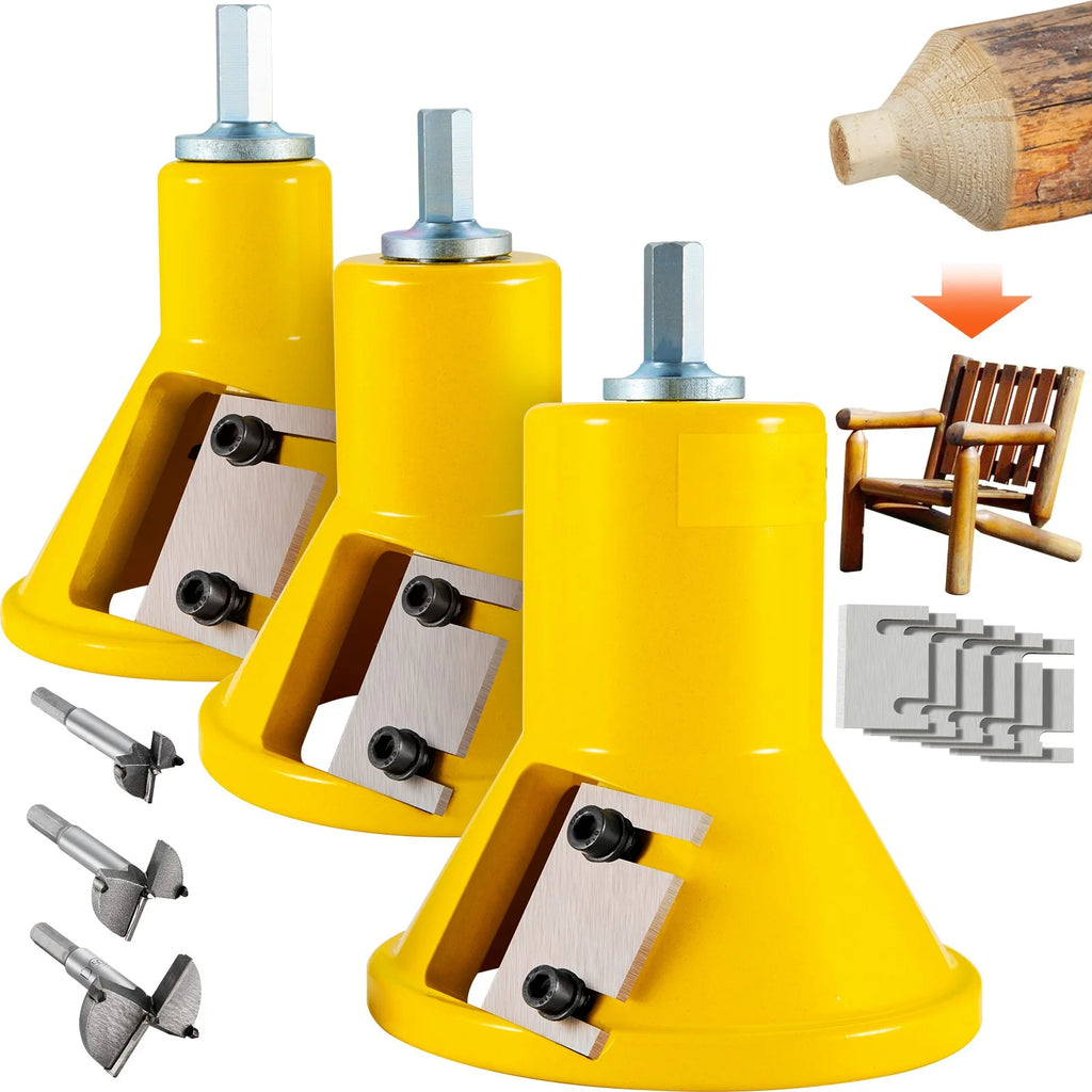 Tenon Cutter Log Furniture Kit 1" & 1.5" & 2" A98651